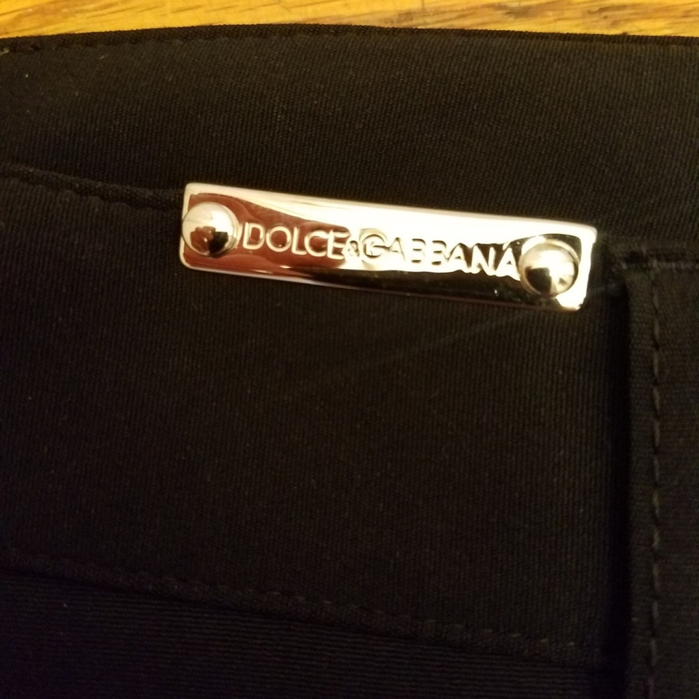 DOLCE & GABBANA  ELEGANT RIDING MOTO PANTS - Picture 7 of 8